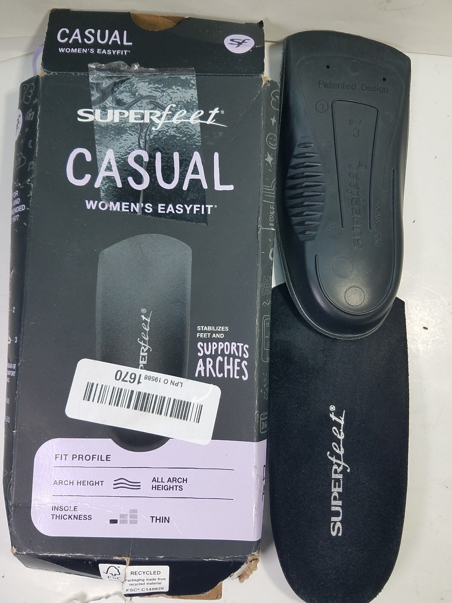 SUPERfeet Insoles, Various Styles, Arch Heights & Sizes READ