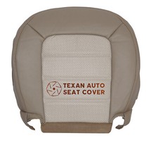 2004 2005 Ford Explorer Eddie Bauer 4.6l Passenger Bottom Leather Seat Cover Tan