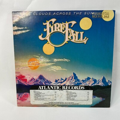 #ad #ad Firerfall Vinyl LP Clouds Across The Sun PROMO Atlantic SD 16024 1980 Record 80s $7.49