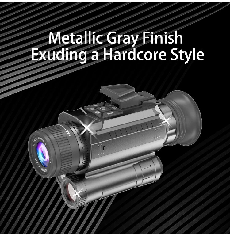 Ponbos Z9005 Professional Tactical Telescope 40MP 4K HD 8X Zoom IR Monoculars - Image 4 of 4