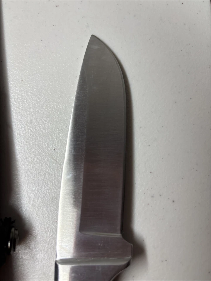 "CUCHILLO DE CAZA WINCHESTER 9,5"" HOJA FIJA PUNTO DE CAÍDA ESPIGA COMPLETA CON FUNDA DE COLECCIÓN" Foto 3 de 4