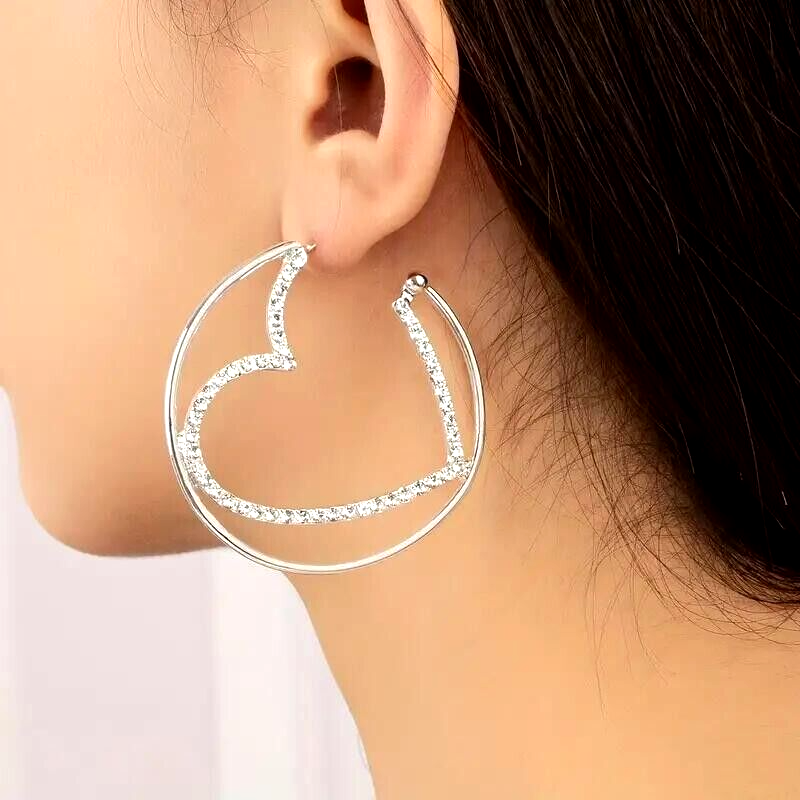 a*3様 アディオスプロ3 26.5cm Wholesale Fashion French Geometric Women Earrings in Silver