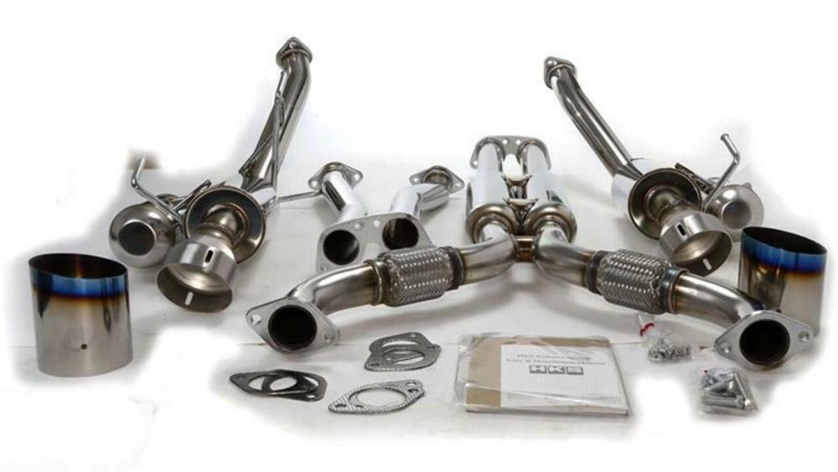 HKS 32009-BN001 Hi-Power Exhaust for 2003-2008 Nissan 350Z Z33 3.5