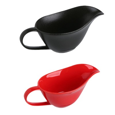 Gravy Boat Decoration Porcelain Gravy Boat for Beef Salad dressing Milk