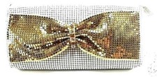 XX-Small Metal Mesh Evening Purse for Party Prom Wedding Banquet USA Stock NEW