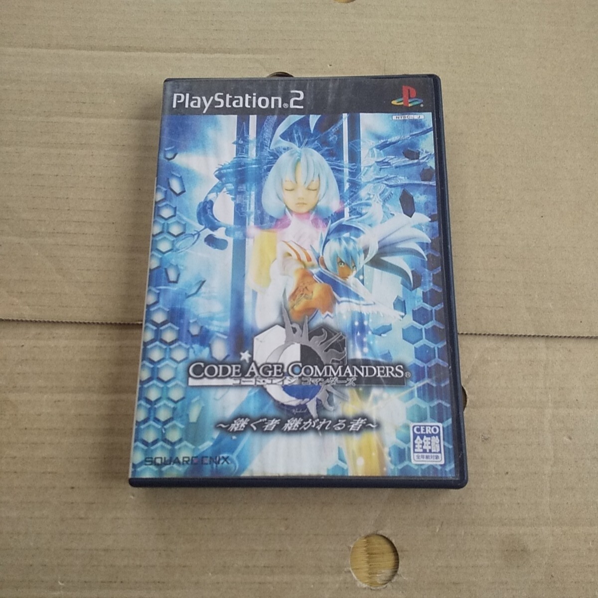 Code Age Commanders Sony PlayStation 2 PS2 Square Enix Video