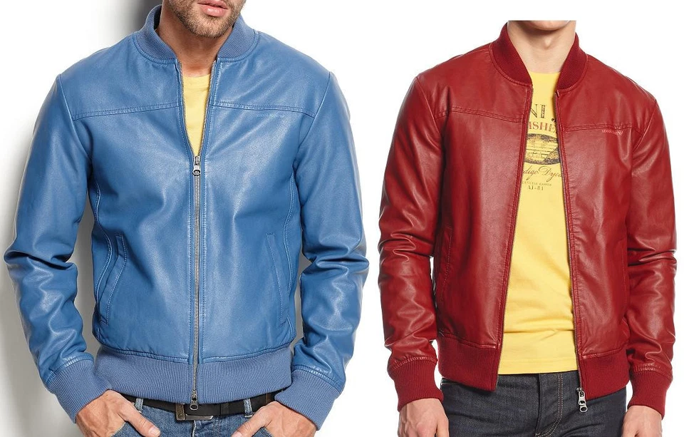 Новый с Ярлыками Armani джинсы Eco искусственной кожи куртка размер S - Изображение 2 из 4