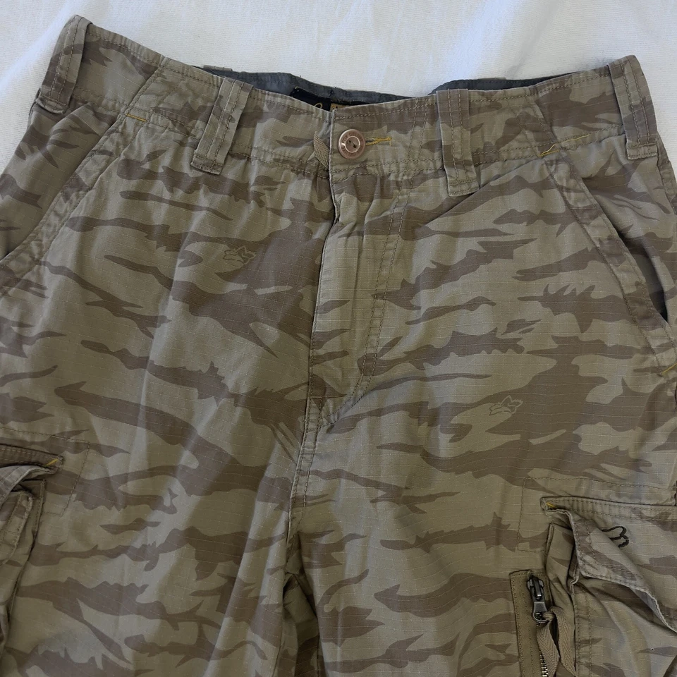FOX Racing Shorts Cargo Brown Camo Twill Riding Biking Walking Men Sz W-30 L-11 - Image 3 of 4