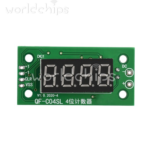 DC4-40V 0-9999 Electronic Digital Counter Module With Power Cut Memory Function - Picture 14 of 17