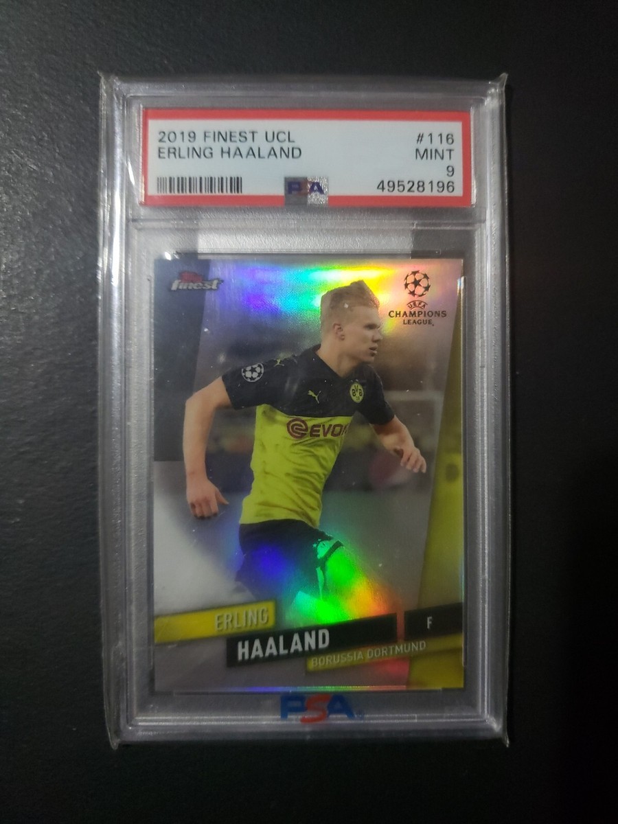 2019-20 Topps Finest Haaland RC ハーランド 2019-20 Topps Finest UCL - Erling Haaland #91 Refractor (RC