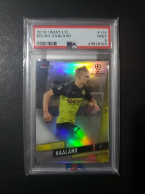 2019-20 Topps Finest Haaland RC ハーランド 2019-20 Topps Finest Ucl Erling Haaland Refractor Rc #116 Sp