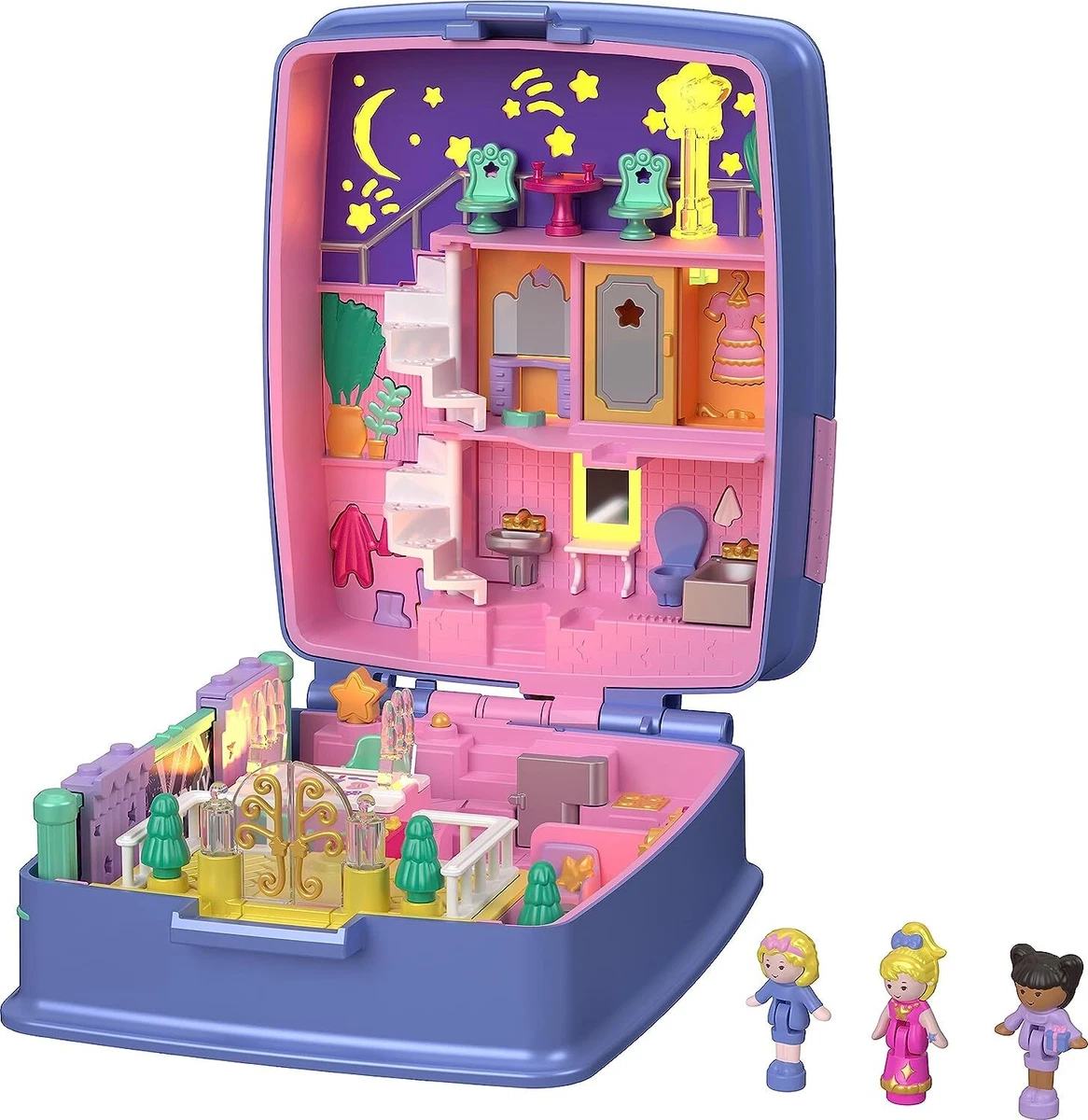 Polly Pocket Keepsake Collection Starlight Dinner Party Compact Heritage  Playset