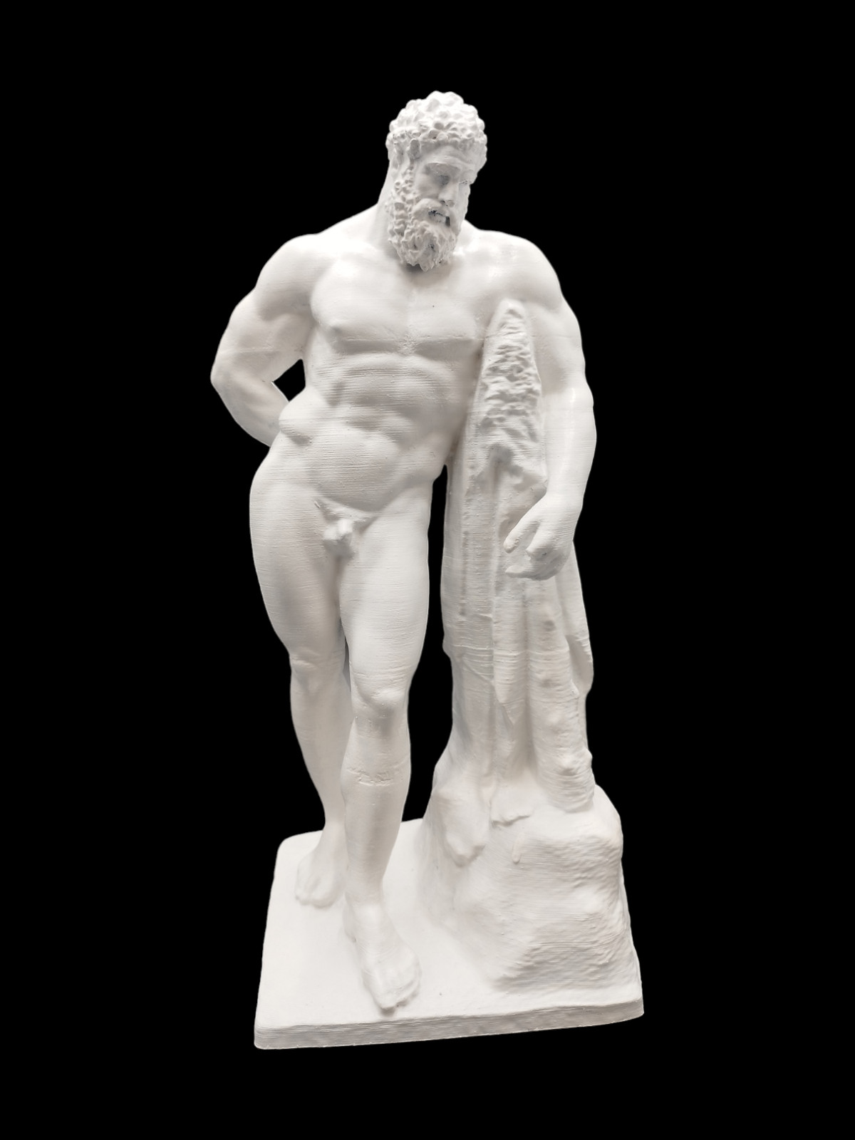 Hercules sculpture, statue ''15/37cm Big size desk gadget