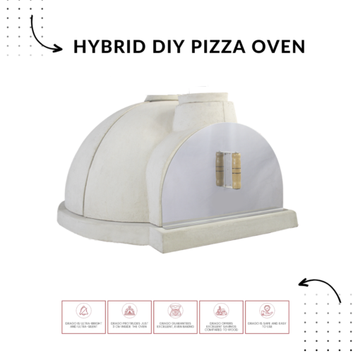 Dome Ovens® Zrób to sam Model segmentowy - Duży zestaw pieca do pizzy - Zdjęcie 1 z 14