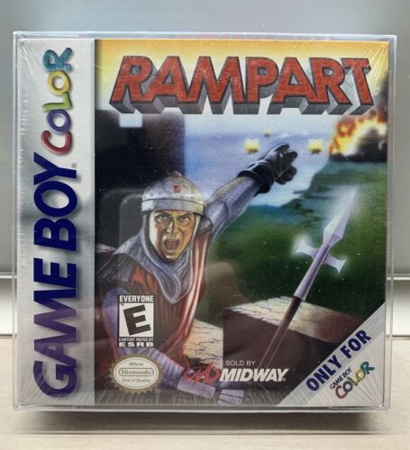 Rampart (Nintendo Game Boy couleur, 1999) flambant neuf scellé ! Rare ! - Photo 1/2