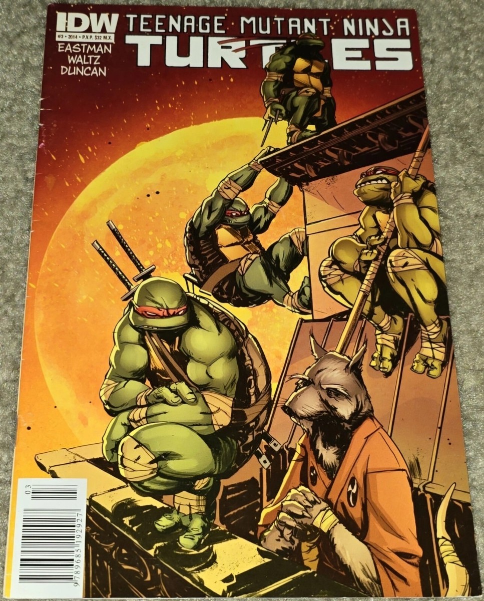 1 Rare HTF TMNT Teenage Mutant Ninja Turtles 3 MX Dan Duncan Kevin