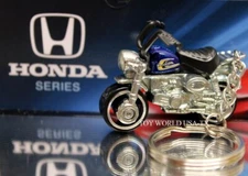 Custom Key chain Honda Monkey Z50 motorcycle blue