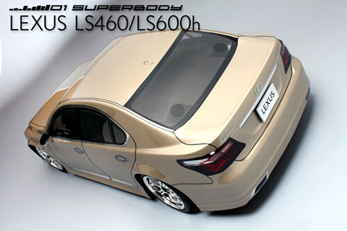 2024-25 秋冬新作 190mm LS600h LS460 LEXUS Hobby ABC Clear 1/10 For Set Body ボディ