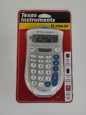 Texas Instruments TI-1706-SV Handheld Calculator New in Package