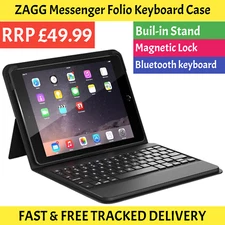 ZAGG iPad 6th/5th Gen Generation (9.7-inch, 2018-2017) Folio Case Keyboard Cover