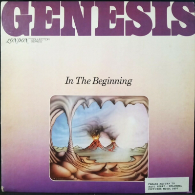 Genesis - In the Beginning - 1977 Vinyl LP (London) - Prog