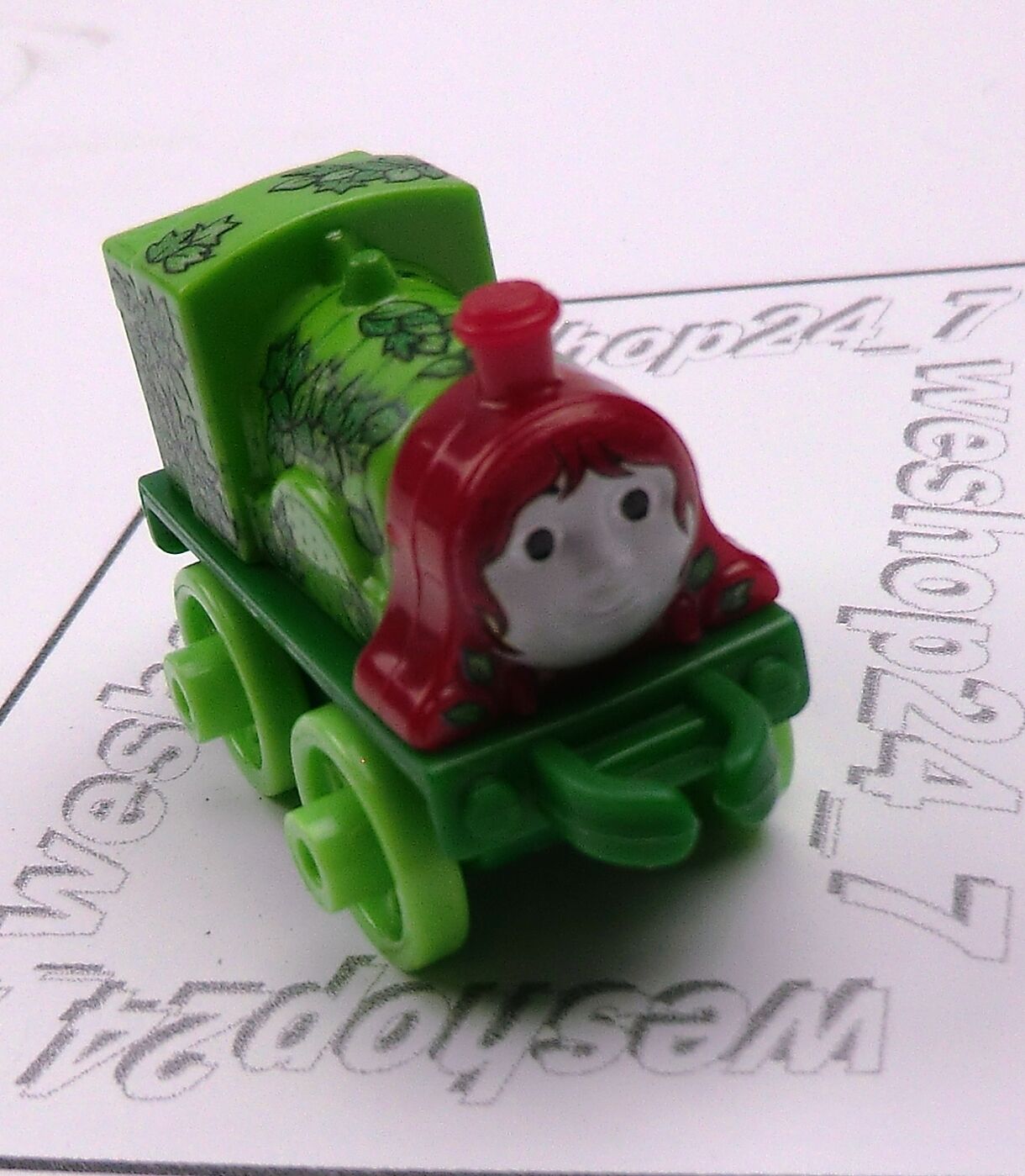 THOMAS & FRIENDS Minis Train Engine 2016 DC Emily as Poison Ivy ~ NEW ~ Weighted