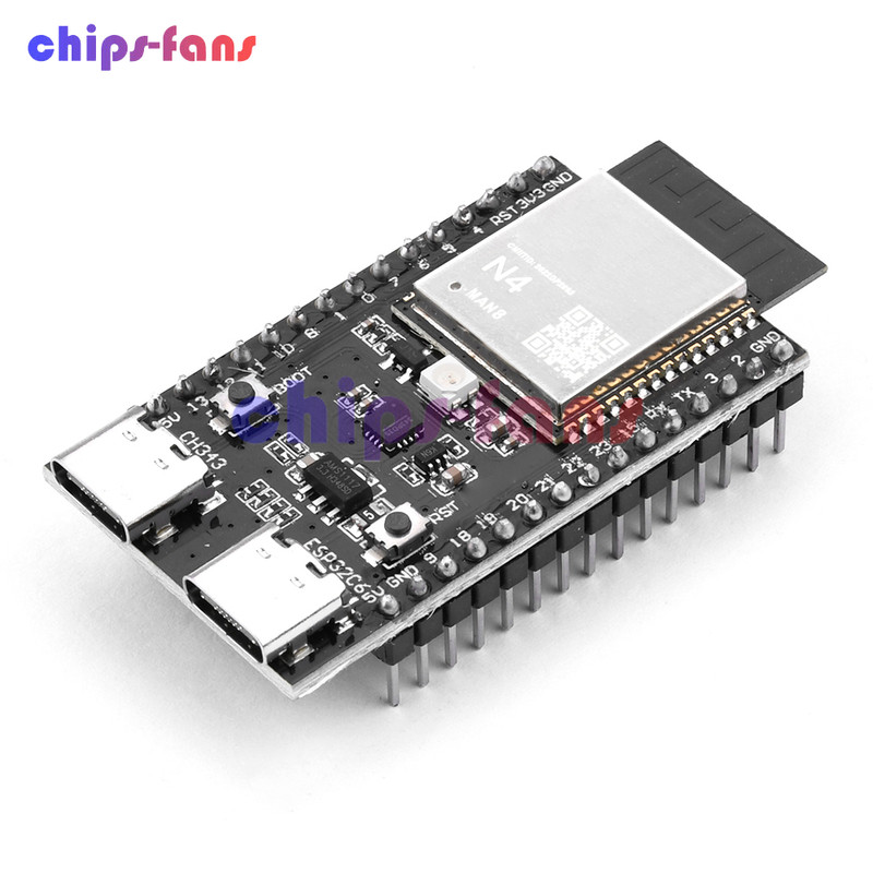 ESP32-C6 WIFI Bluetooth Development Board ESP32-C6 Module 4/8/16MB Flash DIY