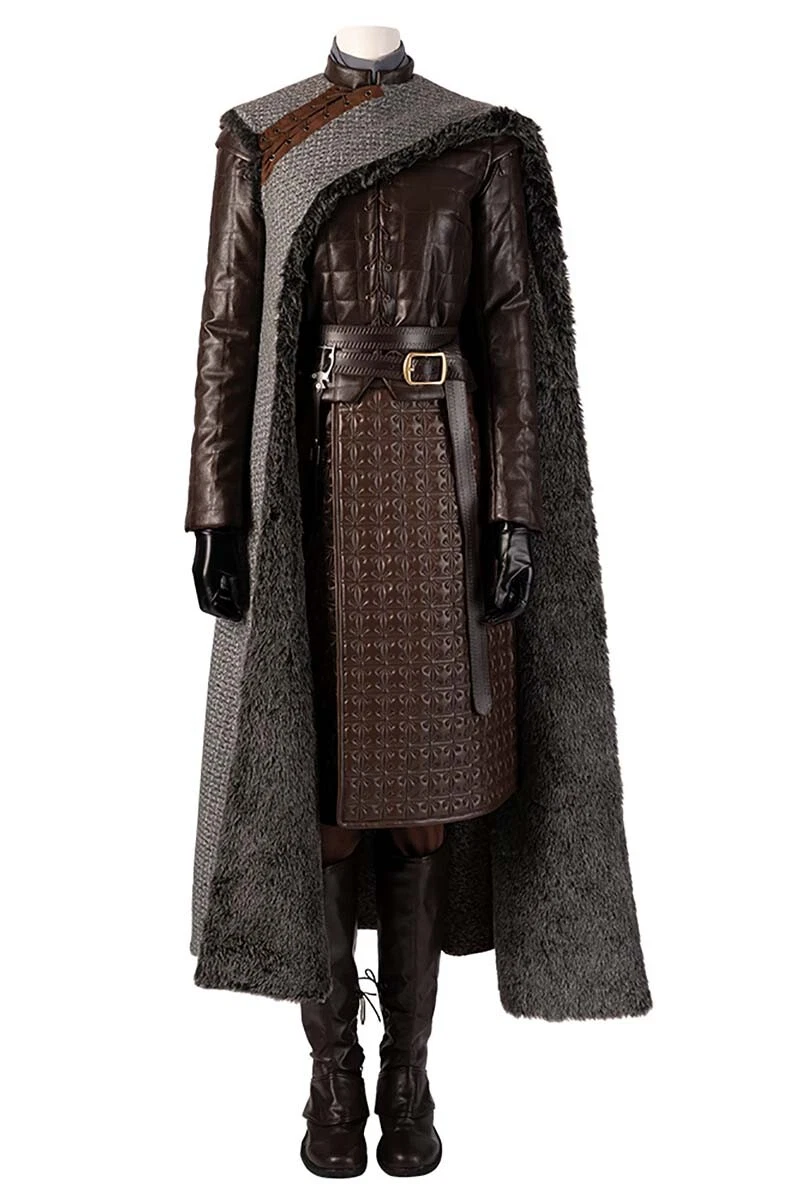 Game of Thrones Arya Stark Cosplay Costum Women Uniform Outfits Full Set |  eBay
