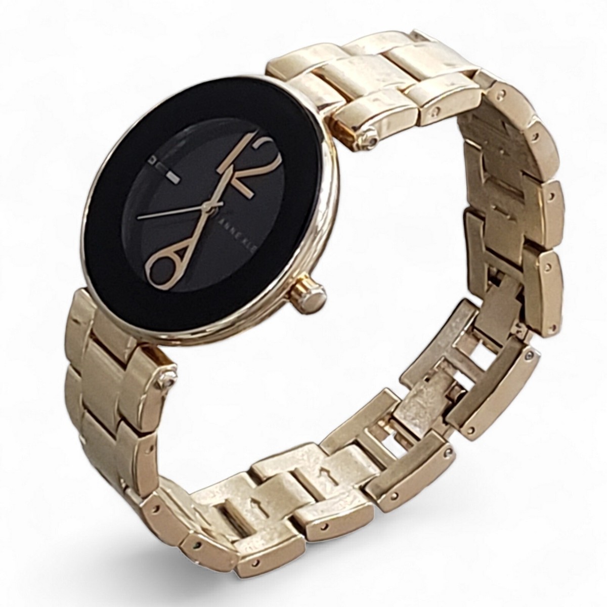 Anne Klein Green Tone Black Dial Water Resistant 100 Feet Women\'s Watch AK/1079 ANNE KLEIN WOMENS WATCH STAINLESS STEEL WATER RESISTANT TO  main image 3