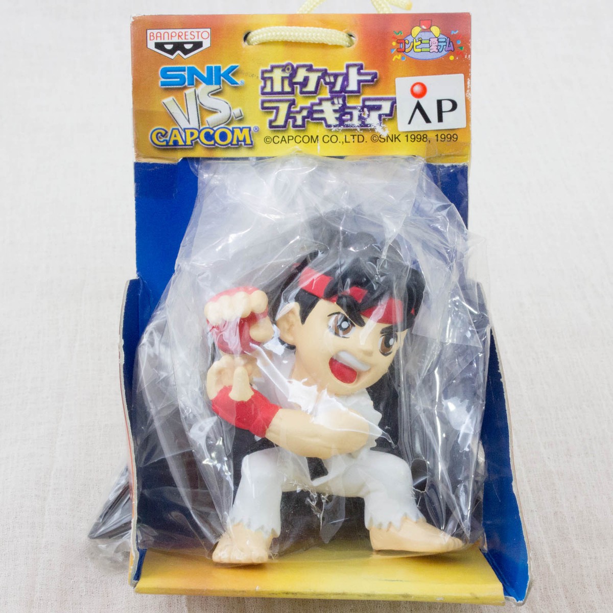 Street Fighter Ryu Pocket Figure Capcom vs SNK Banpresto JAPAN