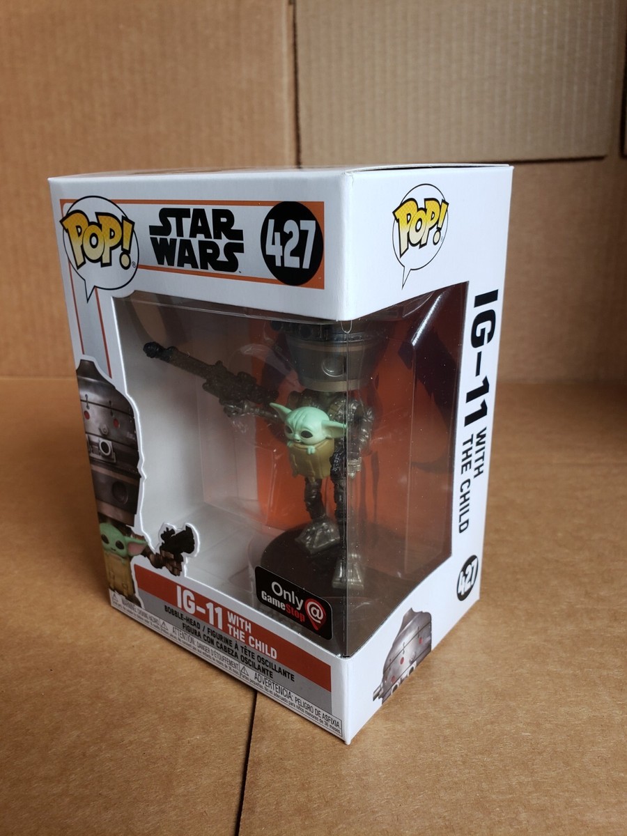 Funko Pop! Star Wars The Mandalorian IG-11 With Child #427