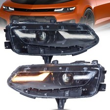 Vland Full Led Headlights For Chevy Camaro 2019-2024 Coupe Convertible Dual Beam Vland Full Led Headlights For Chevy Camaro 2019-2024 Coupe Convertible Dual Beam