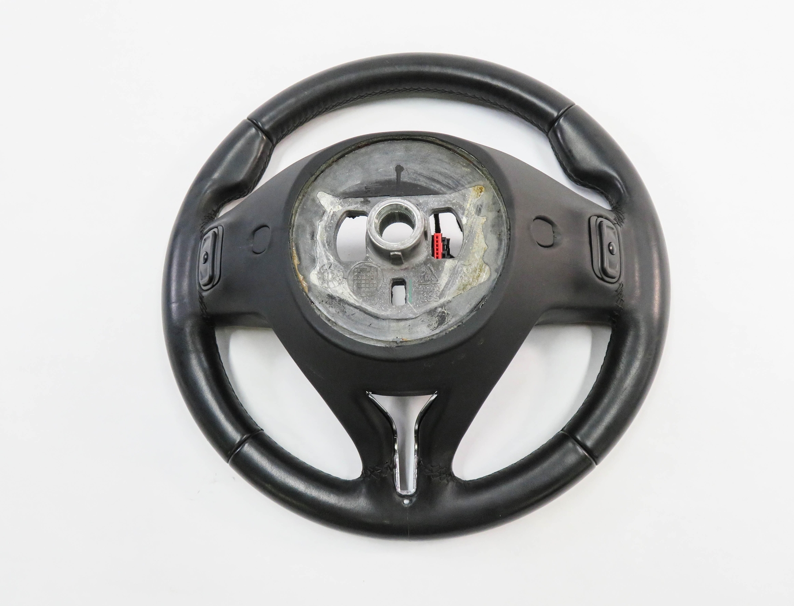 2018 MASERATI QUATTROPORTE (M156) DRIVER WHEEL w/ SWITCHES (BLACK)