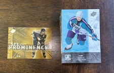 2000-01 SPX HOCKEY, COMPLETE BASE SET, NO SP'S 1-90 CARDS, NRMT