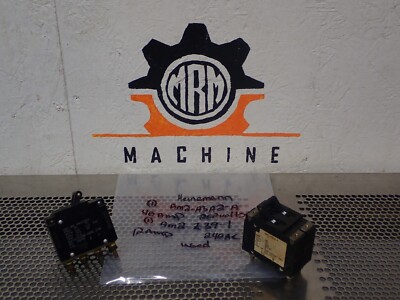 Heinemann (1) AM2-A3A2-A 40A 250V (1) AM2-Z39-1 12A 240VAC Circuit Breakers Used