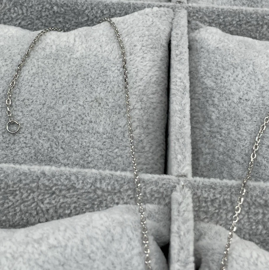 COLLANA DONNA FIRMATA ARGENTO 925 CATENINA CON CIONDOLO DI PERLA NATURALE BIANCA - Immagine 4 di 4