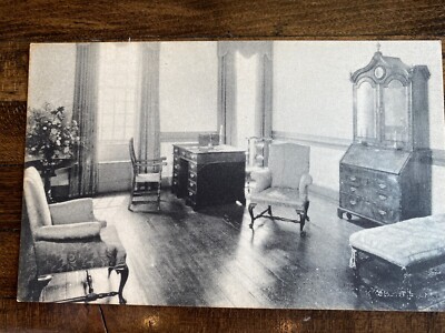 Vintage Postcard Library at Stratford Hall Westmoreland County VA Thomas Lee