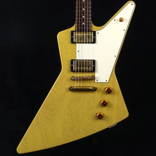 Gibson Custom Shop 1958 Mahogany Explorer Limited TV Yellow VOS 2014 USED
