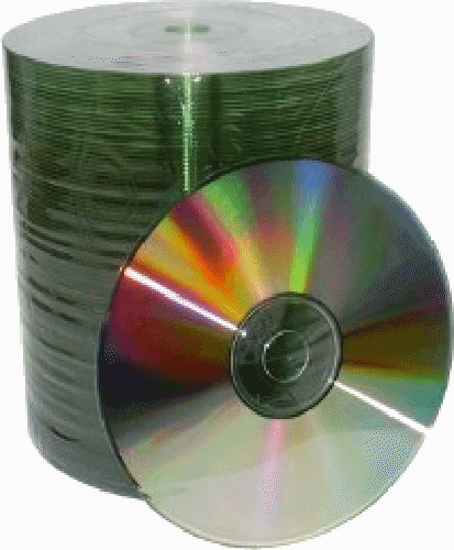 3000 Grade A 52X Shiny Silver Top Blank CD-R CDR Disc Media 700MB Wholesale Lot - Afbeelding 1 van 1