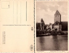 Postcard Rohr Tower Rothenburg Ob der Tauber Germany Historic Landmark