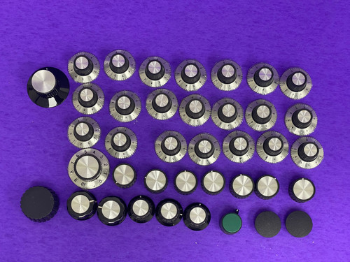 Rotary Potentiometer Knobs [Lot of 39]