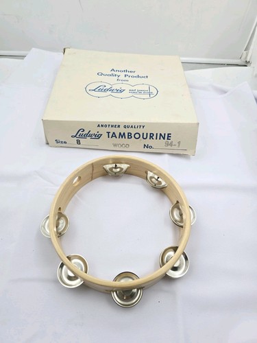 Ludwig Tamburin 8" Vintage 60er Jahre