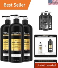 Pro Style TRESemm 3 Pack Moisture Rich Conditioner - 28 Fl Oz Dry Hair Care