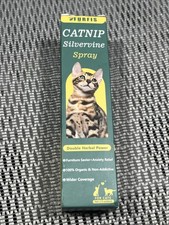 Catnip Spray with Silvervine, 100 Natural Dual-Plant Formula for Cats Kittens