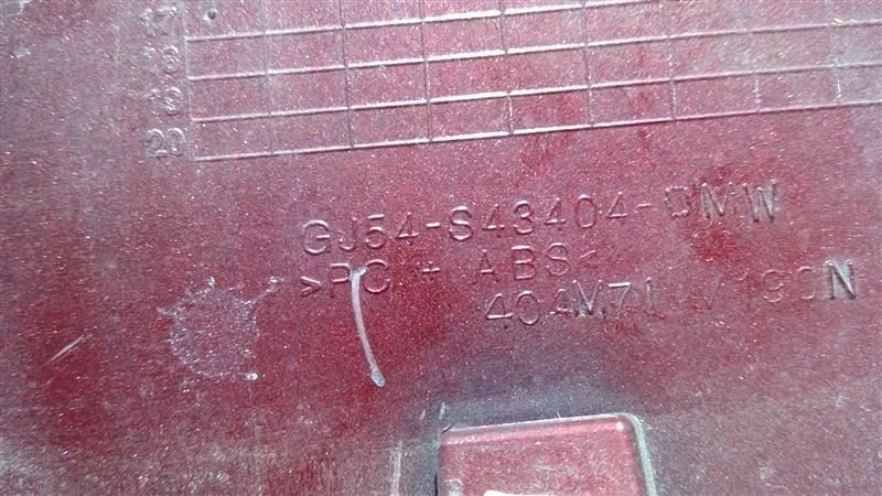 2013-2016 FORD ESCAPE ЗАДНИЙ ПОДЪЕМНЫЙ БОРТ МОЛДИНГ OEM GJ54-S43404-DMW - Изображение 3 из 4