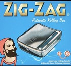 Zig Zag TIN Automatic Cigarette Tobacco Rolling Machine Box ZigZag Roller 70mm