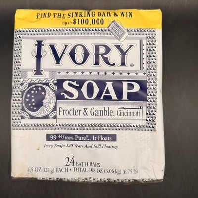 Vintage 2001 Commemorative Ivory Soap 12 Pack. Procter & Gamble