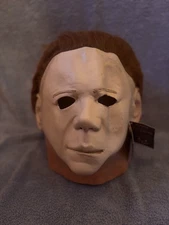 Halloween II Michael Myers Latex Deluxe Mask TOTS Officially Licensed Over Stock