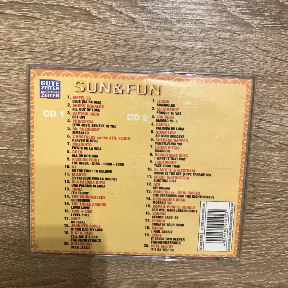 Various - Gute Zeiten Vol.20 "Sun & Fun" D - Bild 4 von 4