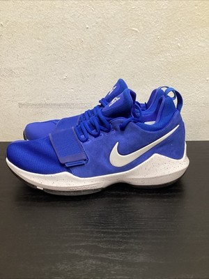 Nike PG1 ( Paul George ) Royal Blue/White Basketball Shoes Size 12 ( 878627-400)
